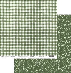 Folha para Scrapbook - Coleção My Colors - Verde -  MMCMCO-03