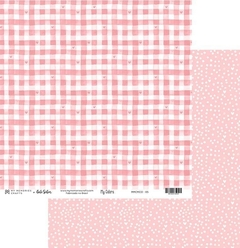 Folha para Scrapbook - Coleção My Colors - Rosa  -  MMCMCO-05