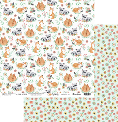 Folha para Scrapbook - My Memories Crafts - Coleção My Family MMCMF2-04