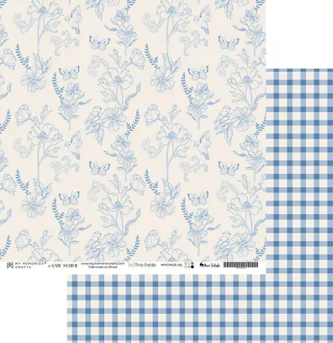 Coleção Minha Gratidão - Folha 06 - My Memories Crafts - MMCMGR-06