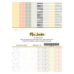 Kit Coleção Meu Jardim - My Memories Crafts - loja online