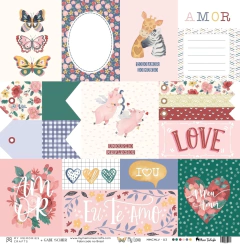 Folha para Scrapbook - My Memories Crafts - Coleção My Love - MMCMLV-03 - comprar online
