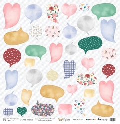 Papel Vegetal para Scrapbook - My Memories Crafts - Coleção My Love - MMCMLV-07