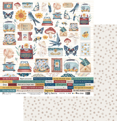 Folha para Scrapbook - My Memories Crafts - Coleção My Memories - MMCMM2-01
