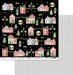 Folha para Scrapbook - My Memories Crafts - Coleção My From Christmas MMCMMC-02