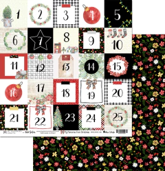 Folha para Scrapbook - My Memories Crafts - Coleção My From Christmas MMCMMC-06