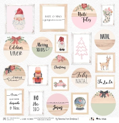 Folha para Scrapbook - My Memories Crafts - Coleção My Memories From Christmas - MMCMMC2-03 - comprar online