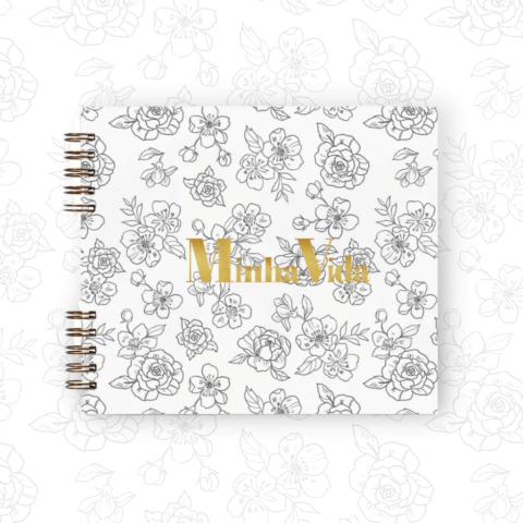Álbum para Scrapbook - My Memories - Minha Vida - MMCMV-12