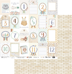 Folha para Scrapbook - My Memories Crafts - Coleção My Wall - MMCMW2-05