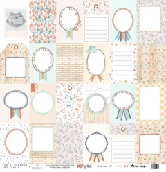Papel Vegetal para Scrapbook - My Memories Crafts - Coleção My Wall - MMCMW2-07