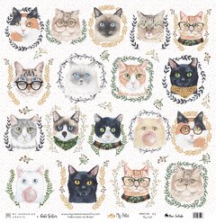 Folha para Scrapbook My Memories Crafts - Coleção My Pets - MMCMP-02 - comprar online