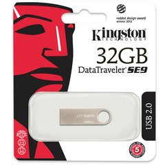 Pen Drive Kingston 32GB DataTraveler SE9 USB Flash Drive - comprar online