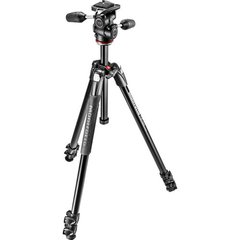 Tripé Manfrotto MK290XTA3-3WUS 290 Xtra Aluminum Tripod com 804 3-Way Pan/Tilt Head