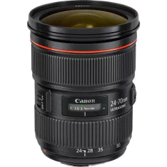 Lente Canon EF 24-70mm f/2.8L II USM - CAMERA E CIA