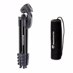 Tripé Manfrotto Compact Action Aluminum (Black) MKCOMPACTACN-BK - CAMERA E CIA