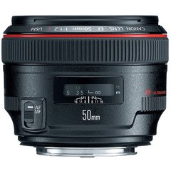 Lente Canon EF50mm F1.2L USM