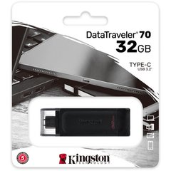 Pen Drive Kingston 32GB DataTraveler 70 USB 3.2 Gen 1 Type-C Flash Drive