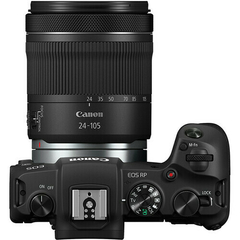 Camera Canon EOS RP Mirrorless com Lente Canon RF 24-105mm f4-7.1 IS STM - CAMERA E CIA