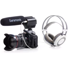 Saramonic VMIC Pro Super Directional Video Condenser Microphone - CAMERA E CIA