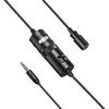 BY–M1 - Microfone BOYA de lapela para smartphone, DSLR, câmeras, filmadoras, gravadores e etc - CAMERA E CIA