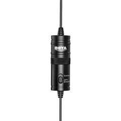 BY–M1 - Microfone BOYA de lapela para smartphone, DSLR, câmeras, filmadoras, gravadores e etc na internet