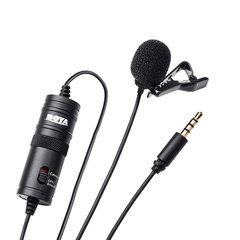 BY–M1 - Microfone BOYA de lapela para smartphone, DSLR, câmeras, filmadoras, gravadores e etc - comprar online