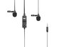 BY-M1DM - Microfone BOYA de lapela duplo para smartphone, DSLR, câmeras, filmadoras, gravadores - CAMERA E CIA