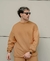 Buzo oversize terracota