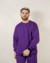 Buzo oversize violeta