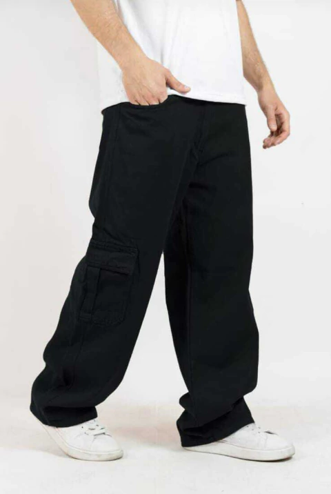 Baggy Cargo Negro