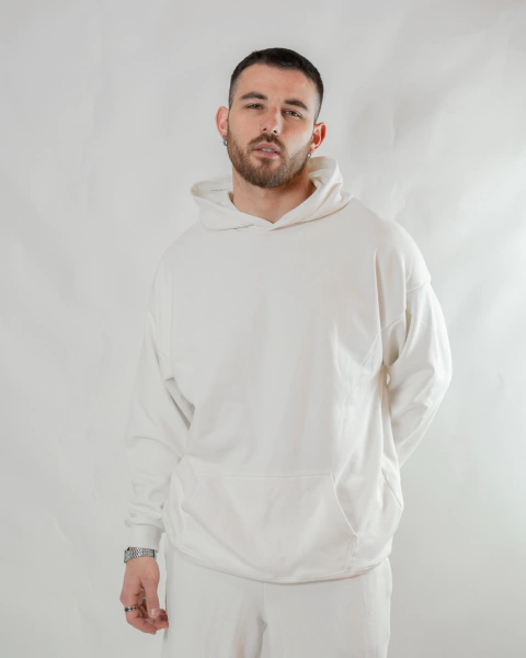 Canguro Oversize frisa Natural