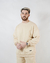 Buzo Oversize Frisa Beige - comprar online