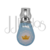 JJ2108 - CURSOR GOTA PARA ZÍPER N 5 DR 21 COROA AZUL - JJFIVELAS