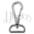 MOSQUETÃO 6013/25 - 2,5CM - JJFIVELAS