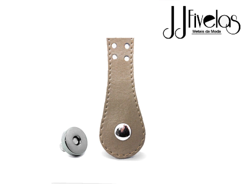 JJ571 FRENTE GOTA PARA BOLSA DE CROCHÊ C/ BOTÃO IMÃ