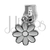 CURSOR PARA ZÍPER N°5 FLOR RS368 - JJFivelas