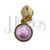 JJ2205 - CURSOR PARA ZÍPER Nº5 C/ 1 PEDRA DN98361 - ROSA PÉROLADO - JJFIVELAS