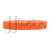 JJ2122 - ELÁSTICO 3,0CM - LARANJA NEON - JJFIVELAS