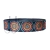 JJ827 ALÇA CHIC ESTAMPADA MANDALA 10 AZUL - 4CM X 1,00MT