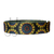 JJ1624 - ALÇA CHIC ESTAMPADA MANDALA 4 - PRETO/AMARELO/AZUL - 3,0CM X 1,00MT
