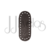 JJ2369 - FUNDO DE BOLSA PARA CROCHÊ 13,5CMX5,5CM - MARROM - JJFIVELAS