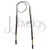 JJ972 - ALÇA P/BOLSA TRANSVERSAL 1,00 CM SINTÉTICA C/ REGULADOR - loja online