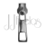 JJ2397 - CURSOR PARA ZÍPER METAL BÁSICO 502 - JJFIVELAS