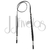 JJ972 - ALÇA P/BOLSA TRANSVERSAL 1,00 CM SINTÉTICA C/ REGULADOR - loja online