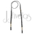 Imagem do JJ972 - ALÇA P/BOLSA TRANSVERSAL 1,00 CM SINTÉTICA C/ REGULADOR