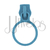 CURSOR ARGOLA AL16 COLORIDO - JJFivelas