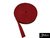 JJ859 ALÇA CHIC PARA BOLSA DE POLIÉSTER VERMELHO 1710 - 4CM X 1,00MT