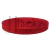 JJ1257 ALÇA CHIC PARA BOLSA DE POLIÉSTER VERMELHO - 2CM X 1,00MT