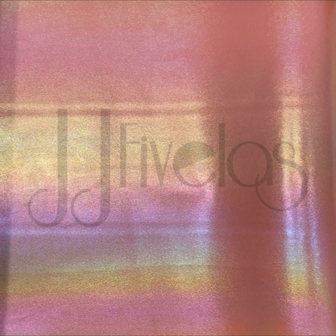 JJ2577 - SINTÉTICO HOLOGRÁFICO METALIZADO ROSA - 50CMX1,40MT