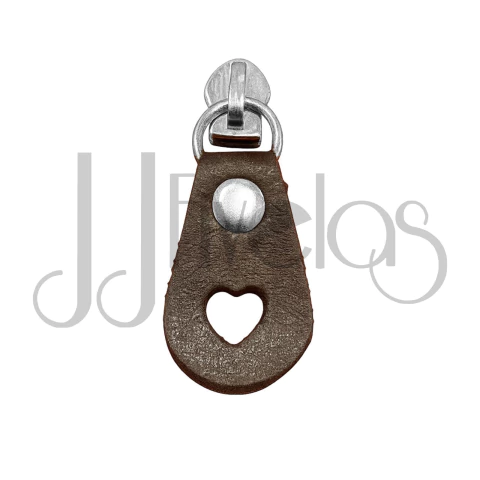 JJ2710 - CURSOR N5 GOTA CORACÃO SINTÉTICO - CAFÉ